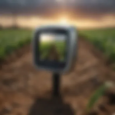 Technological Advancements in Agriculture Visual representation of advancements in agricultural technology
