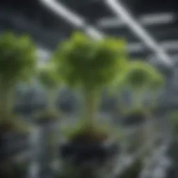 Diverse hydroponic systems for herb cultivation