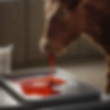 Collecting Blood Samples for Pregnancy Testing in Cattle Blood sample collection from cattle