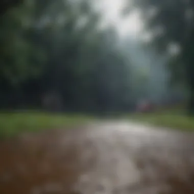 Seasonal Rain Patterns and Their Implications Graphical representation of rain patterns over a season