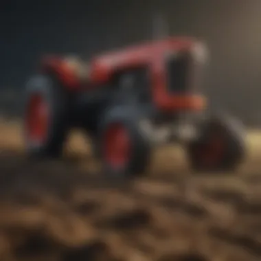 A comparative chart of different tractor types and their specifications