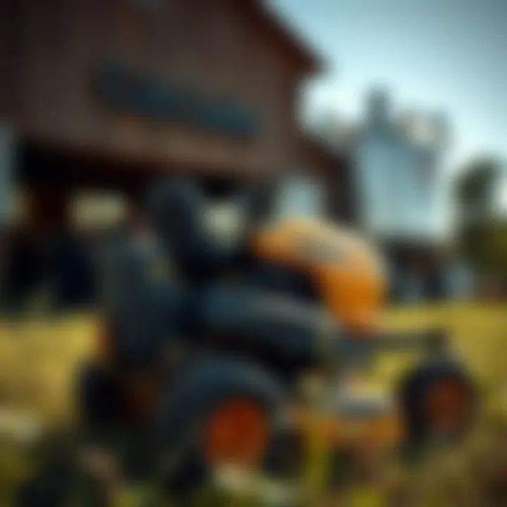 Optimal Performance of Cub Cadet Machinery A well-maintained Cub Cadet machine in action