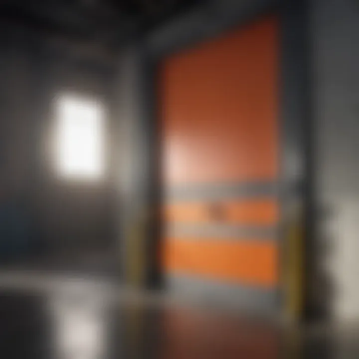 Safety features of warehouse doors