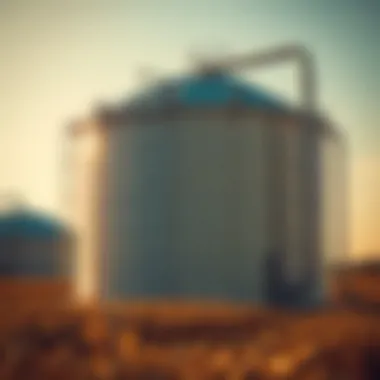 High-tech grain bin integration