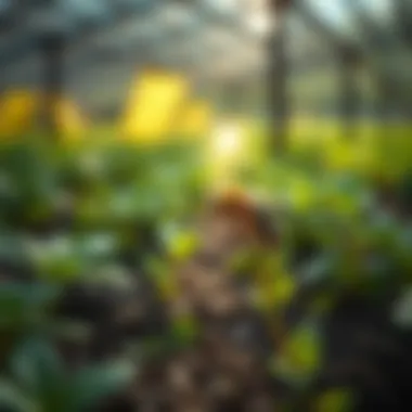 Integrated Pest Management Techniques Illustration of integrated pest management techniques