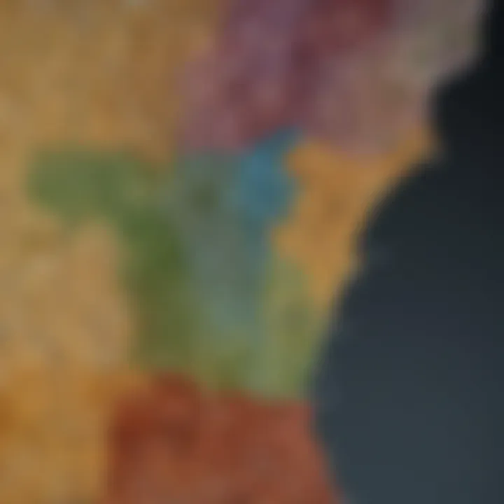 Map highlighting regional salary variations for CT Technologists in Georgia