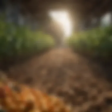 Diverse Crop Choices Impacting Glycemic Index Visual of a farm with diverse crops