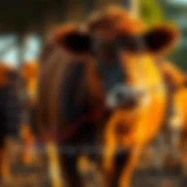 Economic Benefits of Presponse Cattle Vaccine Graph showing economic impact of cattle vaccination