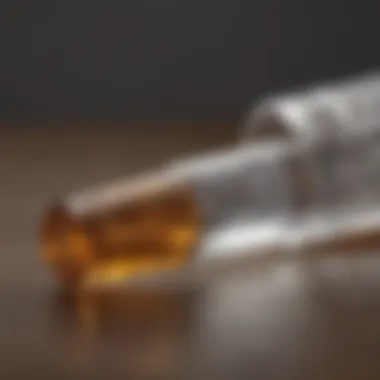 Close-Up View of EEE Vaccine Vial Close-up of EEE vaccine vial