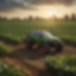 Illustration of Entrust NaturalYte application in a field