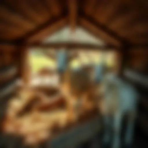 Shelter Essentials for Goats Cozy goat shelter providing protection from elements