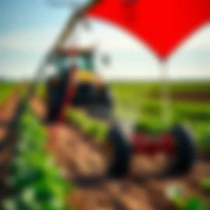 Comparison of traditional irrigation and tractor supply traveling sprinklers