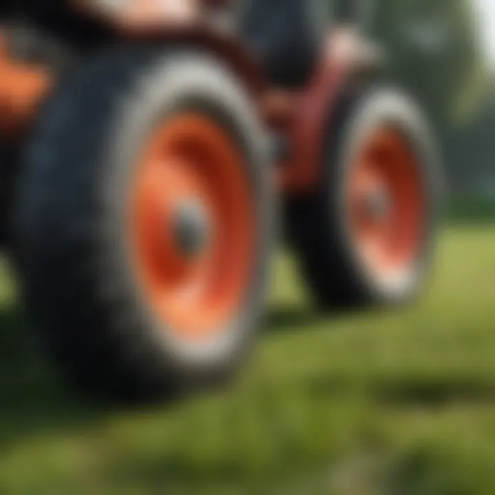 Comparison of different lawn mower tire types