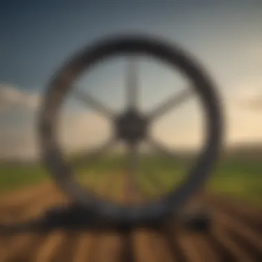 Benefits of the Gallagher Tumble Wheel for Sustainability Infographic illustrating the benefits of the Gallagher Tumble Wheel for sustainable agriculture