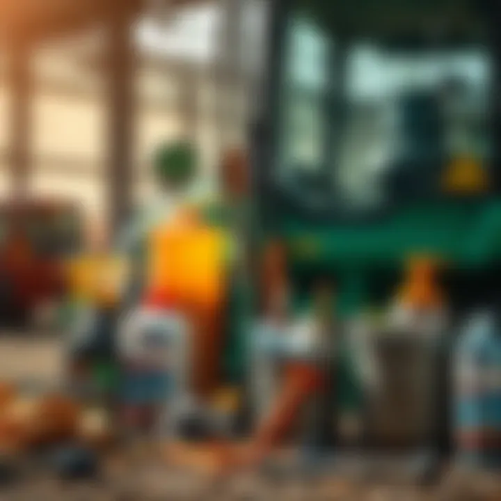 Essential Maintenance Tips for Leaf Collector Attachments Maintenance tips for leaf collector attachments displayed with tools and cleaning supplies