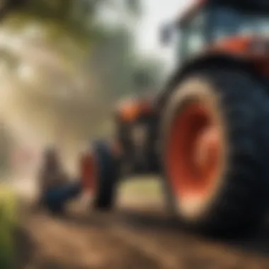 Enhancing Equipment Management through Leasing Farmer evaluating equipment management strategies