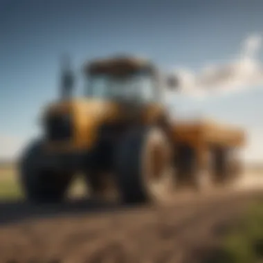 Minneapolis Moline tractor in action on a modern farm