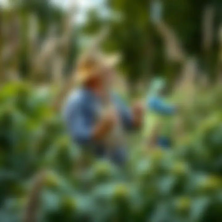 Diverse ecosystem supported by canaisseur cover crops