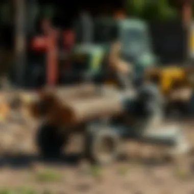 Showcasing the Benefits of Used Wood Splitters Showcasing the benefits of used wood splitters