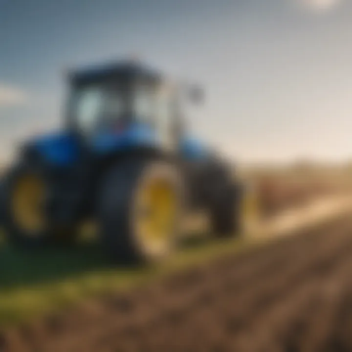 Benefits of using Komatsu tractors for sustainable farming