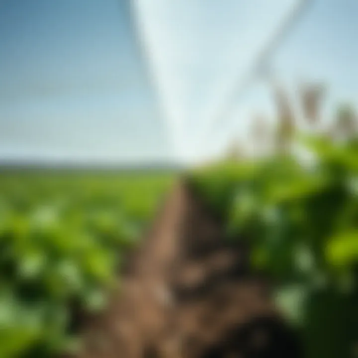 Impact of Mylar Film on Crop Growth Comparison of crop growth with and without Mylar film