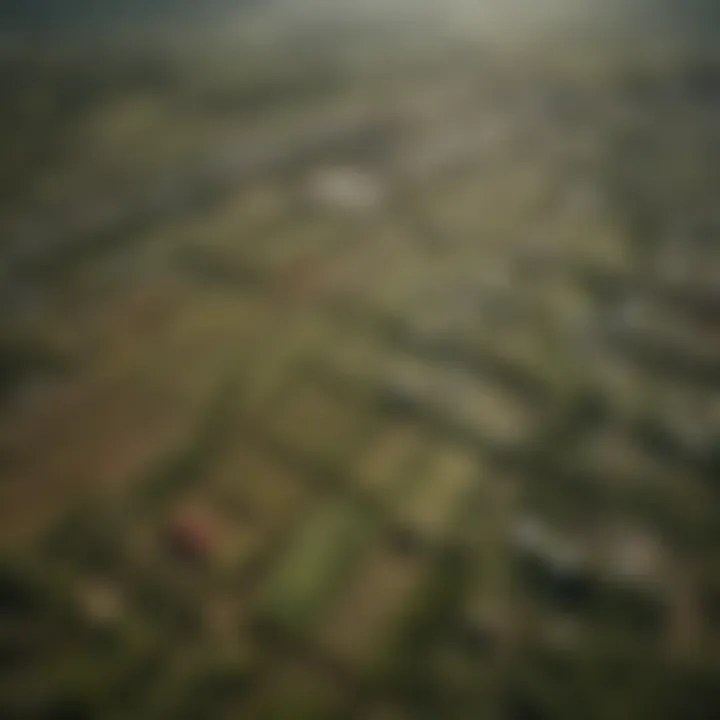 Infographic showing the link between factory farming and land use change