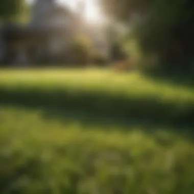 Seasonal Lawn Health Seasonal changes in a lawn's appearance