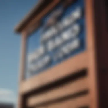 A close-up of a Tractor Supply store sign against a blue sky