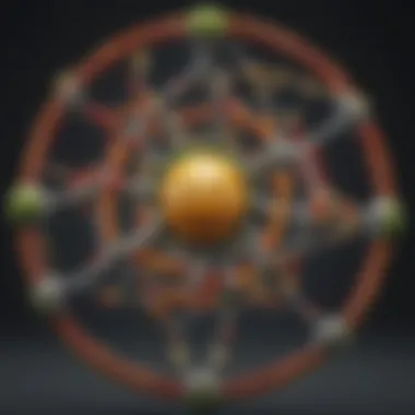 Molecular Structure of GM Foods An illustration depicting the molecular structure of genetically modified organisms