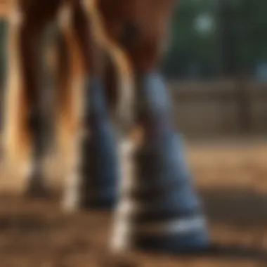 Impact of Hoof Protectors on Performance Graph illustrating the benefits of hoof protectors on horse performance