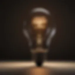 A light bulb representing innovative ideas