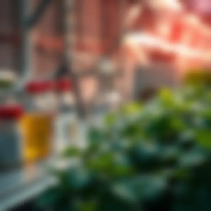 Nutrient Solutions for Hydroponic Systems Hydroponic nutrient solution in a lab setting