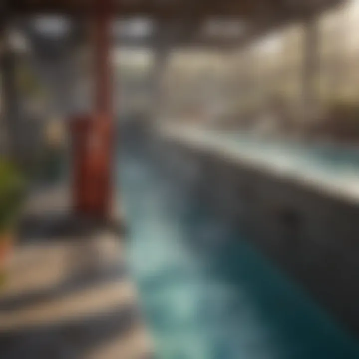 Industry standards for pool foot wash stations