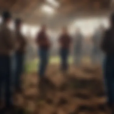 Community meeting on agricultural funding