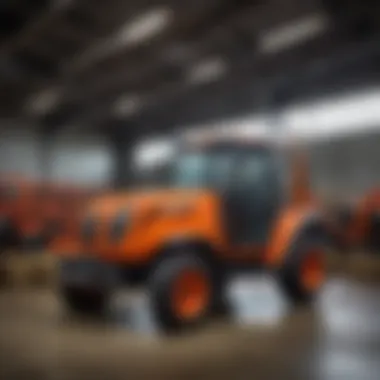 Maintenance and Design of Kubota Sprayers Maintenance check of a Kubota sprayer showcasing its robust design