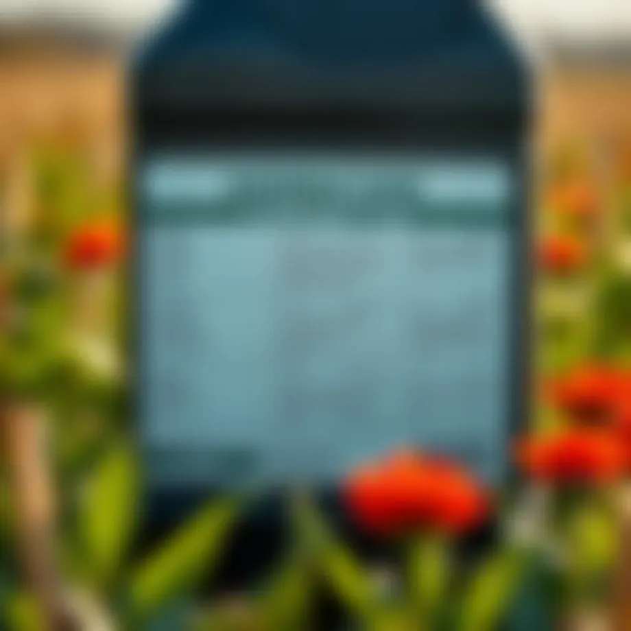 Detailed breakdown of Kyber herbicide components