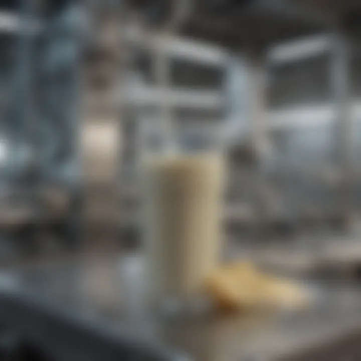 Advanced dairy processing equipment utilized for lactose reduction.