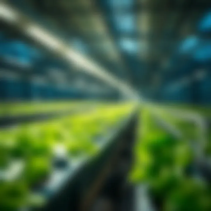 Innovative technology in aquaponics farming