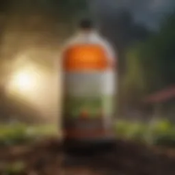 Nutrient-rich liquid compost tea ready for use