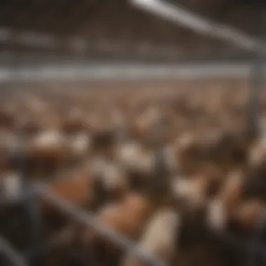 Effective Livestock Management Using Electric Corrals Farmers managing livestock with an electric corral system