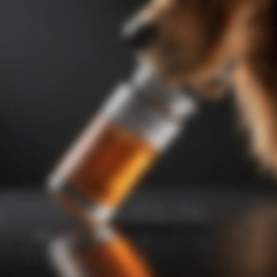 Vaccine vial for canine Lyme disease prevention