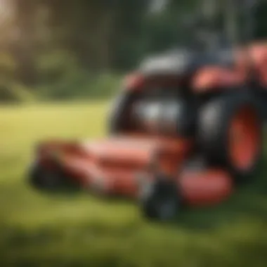 Visual representation of maintenance tips for Magna Power lawn mower batteries