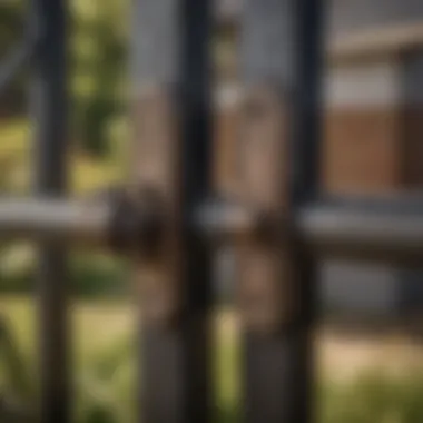 Maintenance tools for heavy-duty gate hinges