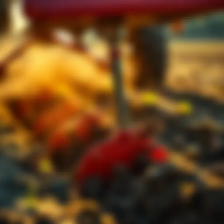 Maschio tiller tines in action on diverse soil types