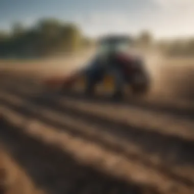 Visual representation of user experience on agricultural platforms