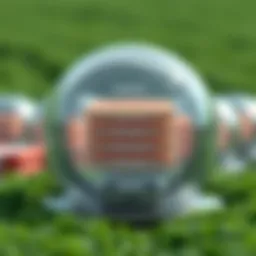 Visual representation of US Customs database structure