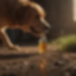 Nutri drops bottle designed for canine nutrition