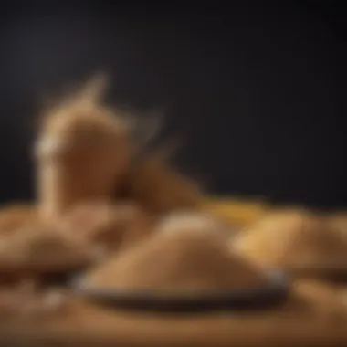 Whole Grains: The Foundation of Healthy Eating An assortment of whole grains, showcasing their nutritional benefits.