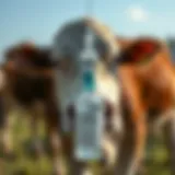 Presponse Cattle Vaccine: Essential for Livestock Health Presponse cattle vaccine vial with syringe