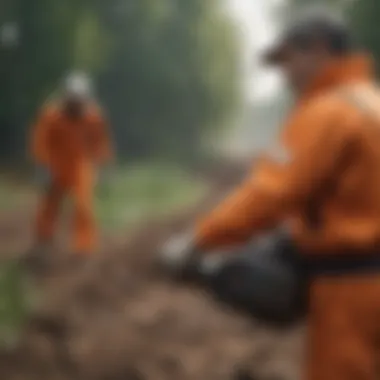 Training on safety protocols in agriculture